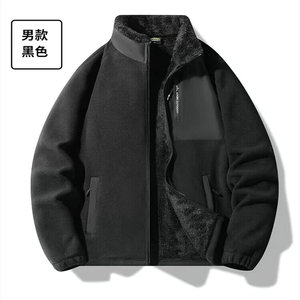 7.69 Dollar modèle TF001 <span class=keywords><strong>polaire</strong></span> doublé à capuche course en plein air randonnée hommes hiver moto coupe-vent vestes pour femmes - Product Image 5