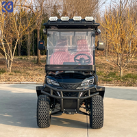 Voitures de golf personnalisées CAMP à 6 places avec batteries au lithium, buggy pas cher pour le tourisme