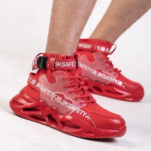 <span class=keywords><strong>Scarpe</strong></span> da ginnastica in acciaio leggero CHITED per <span class=keywords><strong>uomo</strong></span> donna comodi stivali da lavoro indistruttibili soletta antiscivolo <span class=keywords><strong>scarpe</strong></span> di sicurezza estate - Product Image 5