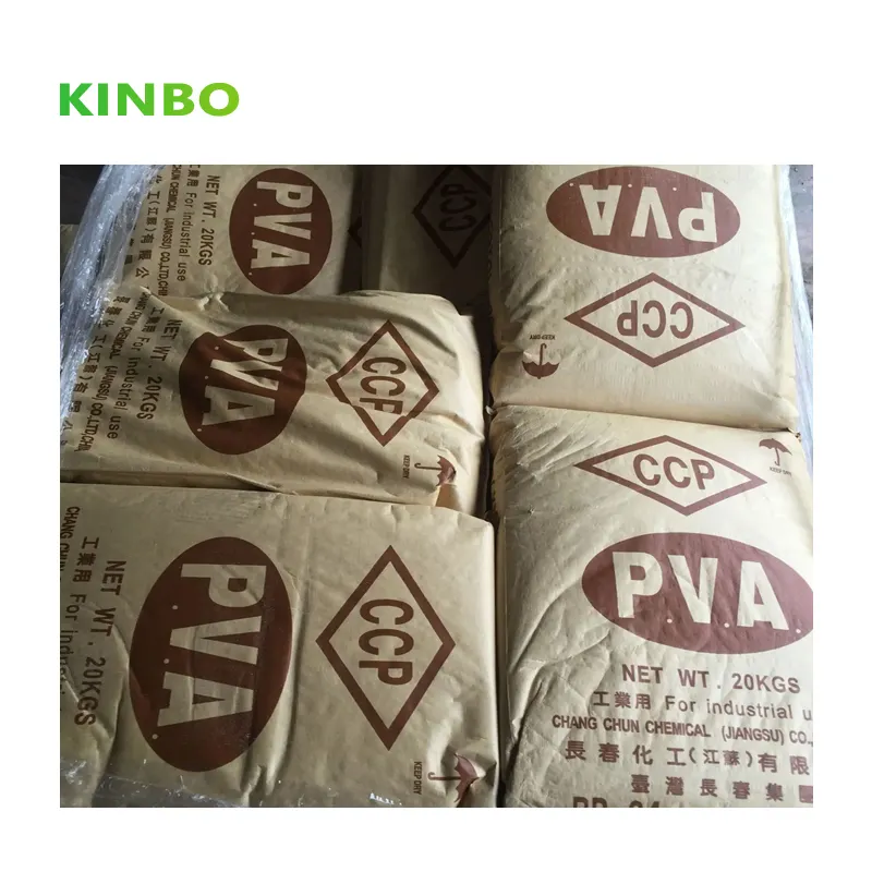 Additifs pour mortier KINBO PVA Cas 9002 Pva 2488 Pva 1788 Alcool polyvinylique