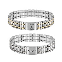 Bracelets géométriques en acier inoxydable pour homme, design Zhixuan, bijoux de montre, ne ternissent pas, meilleur cadeau pour lui