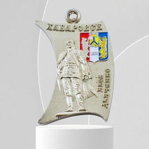 Pendentifs en acier inoxydable plaqué or, personnalisés et imprimés, de haute qualité, en alliage métallique sculpté, breloques de mode pour cadeaux, vente en gros - Product Image 2