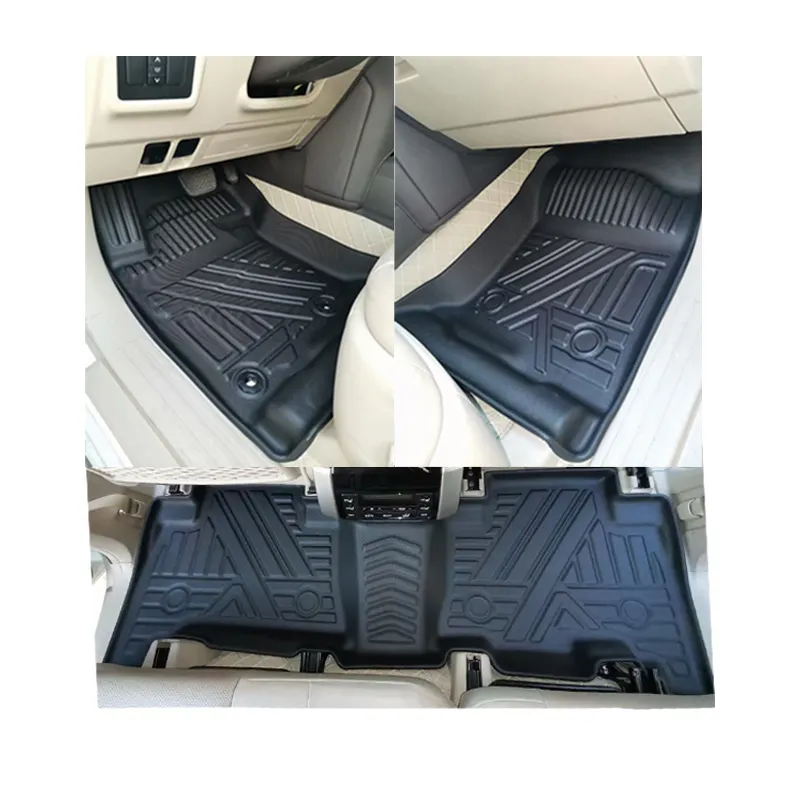 Karpet Karpet Lantai Truk TPE 3D Awet untuk Isuzu D-MAX RHD 2014-2020