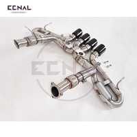 Système d'échappement à soupapes OEM en acier inoxydable haute performance Cat-Back pour Chevrolet Corvette C8 Z06 2021+ 5.5L V8 LT6