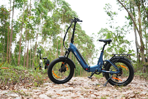 Vélo électrique pliable 20 pouces, moteur arrière 250W, pneus larges 3.0'', stock UE - Product Image 6