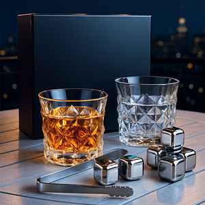 Cubitos de <span class=keywords><strong>Hielo</strong></span> Reutilizables de Acero Inoxidable Ecológicos para Enfriar Cerveza y Whisky, Accesorios de Bar - Product Image 1