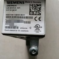 Module d'alimentation non régulé Siemens 6SN1146-1AB00-0BA1 SIMODRIVE 611, 5/10KW, refroidissement interne/externe, 810D 840D CNC, discontinué