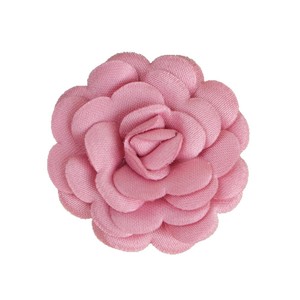 Flor de tela de camelia de 3 cm, hecha a mano, para manualidades, suministros para ropa, zapatos, sombreros, accesorios decorativos - Product Image 5