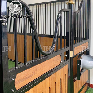 Лидер продаж на фабрике в Швеции, роскошный дизайн, высокое качество, индивидуальная Конская стабильная бамбуковая начинка с фидером, оборудование для лошадей - Product Image 5