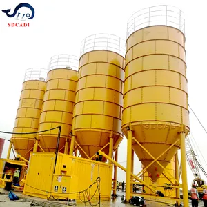 SDCAD Professionnel mini silo de calcário e carbonato de cálcio em pó industrial de 30 toneladas