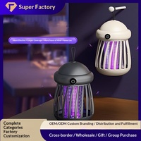 En stock, raquette électrique anti-moustiques LED alimentée par USB, lampe répulsive anti-insectes, portée de 20 m, pour une utilisation en extérieur