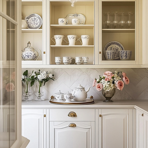 Gabinetes de Cocina de Cerámica Modernos y Ecológicos Personalizados, Aparador Integrado, Personalización Completa para el Hogar, Estilo Americano - Product Image 2