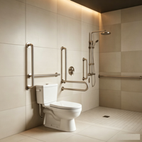 Barres d'appui pour salle de bain et douche, barres d'appui pour toilettes de haute qualité, nombreux modèles