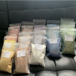 Poudre de mica à reflets pour femmes, poudre de mica perlée, échantillon 1kg - Product Image 4