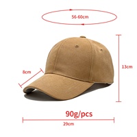 Gorras de Béisbol Deportivas de Terciopelo y Algodón con Logotipo Bordado en 3D Personalizado Directo de Fábrica, 6 Paneles, Visera Curva, Ajustables, Unisex, para las Cuatro Estaciones