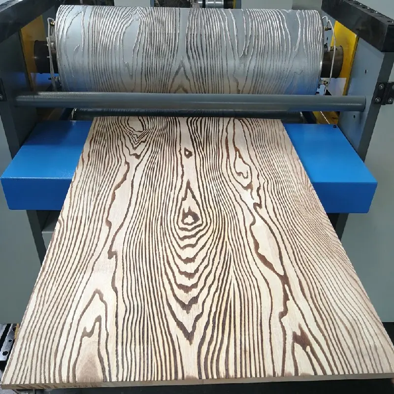 Máquina de grabado de madera MDF, tratamiento de superficie WPC, gran oferta