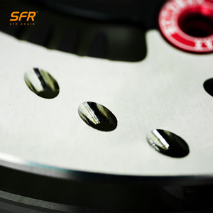 จานเบรกแบบกึ่งลอยตัว CNC ขนาด 245 มม. สำหรับมอเตอร์ไซค์ไฟฟ้า ยี่ห้อ SFR Direct Supply รุ่น Custom สำหรับดัดแปลง Niu/Ninebot/Jihua - Product Image 4