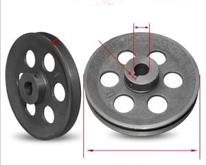 Puleggia per Ascensore in Ghisa Sferoidale Grigia e Ghisa Duttile, Servizi Personalizzati OEM, Certificazione ISO9001, Standard Europeo - Product Image 2