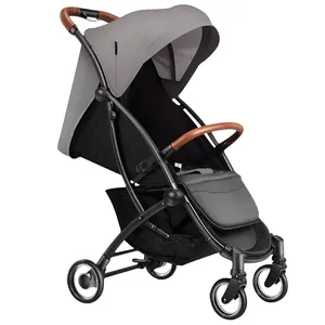 Luxe Ontwerp Eenvoudig Opvouwbare Kinderwagens En Kinderwagen Baby Lichtgewicht Rollator Poussette Groothandel Producten