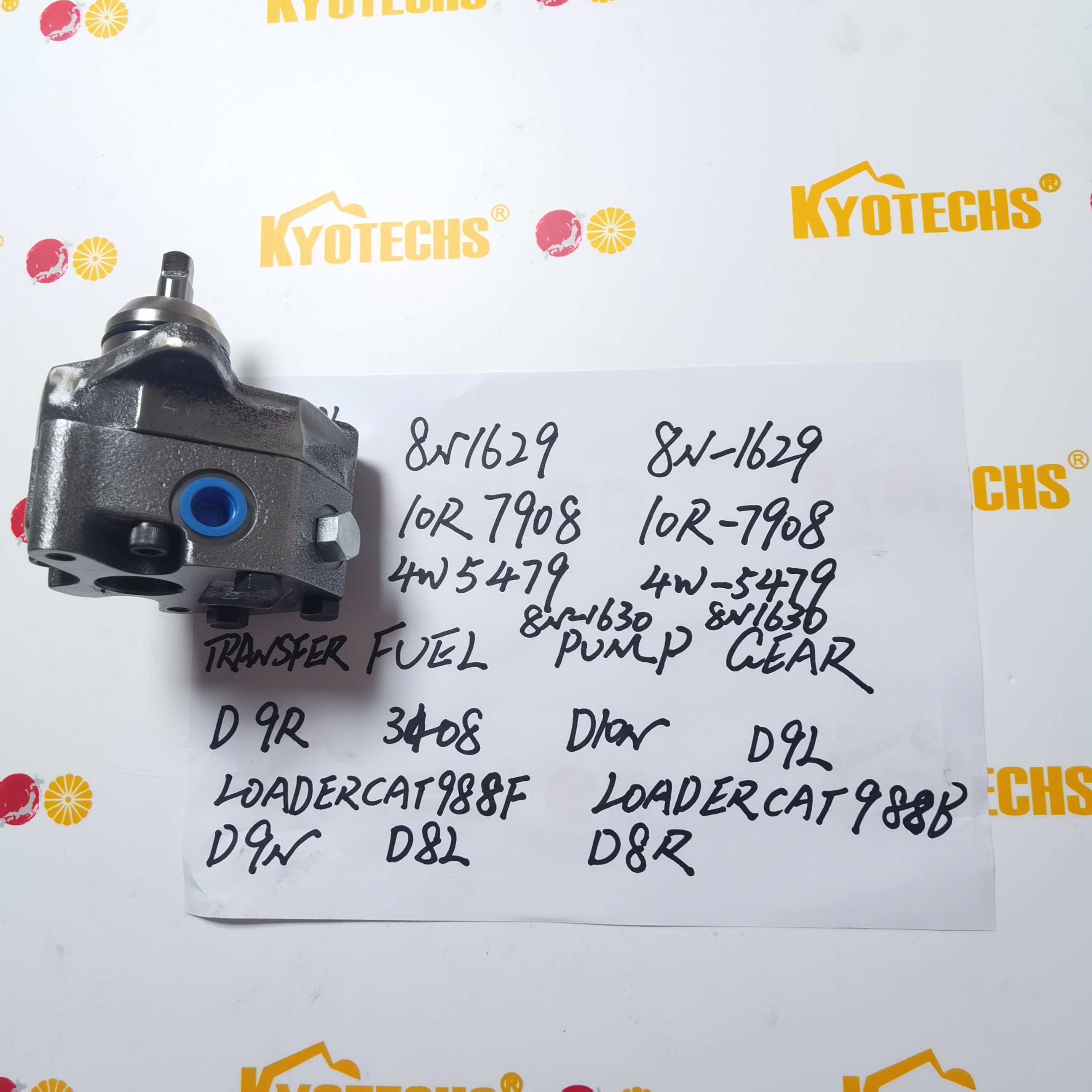 KYOTECHS 4W5479 8N1630 Fuel Pump Gear for Crawler Excavators