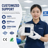 Pièces électroniques de haute précision, moulage par injection de plastique ABS PC avec moule personnalisé et service de production OEM par injection.
