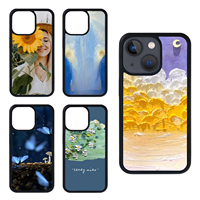Coque de téléphone par sublimation, vente en gros, coque de téléphone portable en aluminium TPU 2D pour sublimation, impression personnalisée pour iphone
