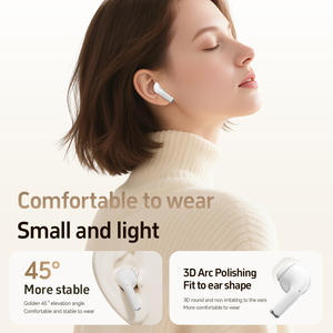 Audífonos Inalámbricos Semi-In-Ear con Alta Calidad de Sonido, Batería de Larga Duración, Sonido sin Pérdidas, Cancelación de Ruido ENC, Audífonos BT para Llamadas - Product Image 4