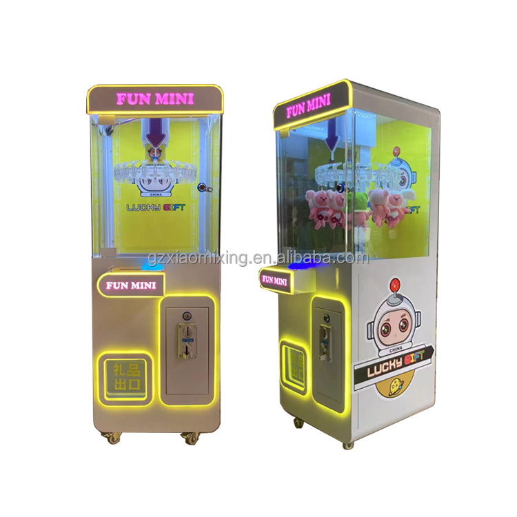 Lucky Clip Crane Machine английская мини-аркадная игра с подарочным колесом гарантия 1 год оплаты монет для игровых центров