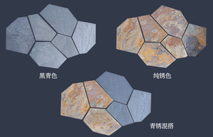 <span class=keywords><strong>Piedra</strong></span> Natural <span class=keywords><strong>para</strong></span> <span class=keywords><strong>Patio</strong></span> <span class=keywords><strong>Exterior</strong></span>, Jardín, Pavimento de Entrada, Pizarra <span class=keywords><strong>para</strong></span> Revestimiento de Paredes, Panel de Pared - Product Image 3
