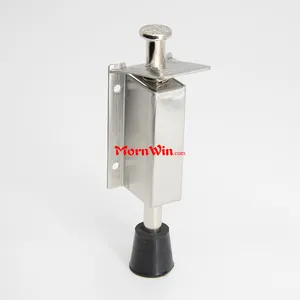 Pintu Dipasang Kick Down Stainless Steel Pintu Pemegang Stopper