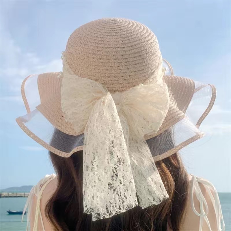 Pearl Ribbon-Pink