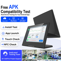 Tablet Android NFC POE en Forma de L de 10.1 Pulgadas RK3576S, 4+32GB, 16:10, Android 14, Pantalla Táctil de 10 Puntos, Tablet Comercial