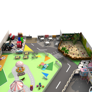 Diseño Personalizado de Alta Calidad, Área de Juegos Multifuncional para Niños, Equipo de Juegos Interior, Gran Área de Juegos Interior para Niños - Product Image 6