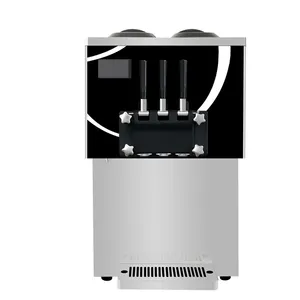 Crème glacée chinoise de table commerciale <span class=keywords><strong>softice</strong></span> softy icecream faisant 3 saveurs prix de la machine à crème glacée molle - Product Image 1