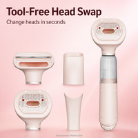 Aspirateur de toilettage pour animaux avec fonction souffleur et peigne, idéal pour le nettoyage à domicile et en voiture des chats et chiens à poils longs, prend en charge l'emballage personnalisé