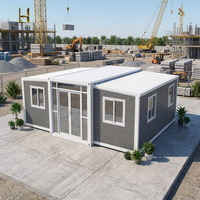 Casa Contenedor Expandible Prefabricada Moderna de 20 y 40 Pies con Certificación CE ROHS SAA, Venta Directa, Oficina Transpirable para Exteriores, Vivienda Prefabricada