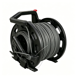 Câble HDMI 2.1 Ultra 8K à fibre optique sur <span class=keywords><strong>bobine</strong></span> 48 Gbit/s AOC avec enrouleur manuel pour diffusion en direct d'événements extérieurs - Product Image 2