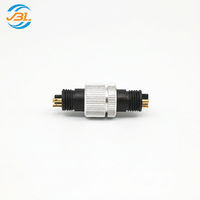 Connecteur de panneau métallique étanche IP67/IP68 M12 à montage avant/arrière avec bride, pour soudure, 12mm 16mm, de Dongguan