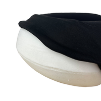 Micro-étiquette personnalisée en forme de U, mousse à mémoire de forme souple, Support de cou de voyage, oreiller de voiture de Camping d'avion