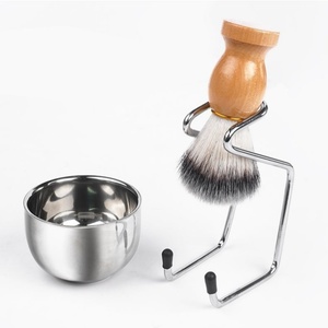 Ensemble de Rasage Complet : <span class=keywords><strong>Brosse</strong></span> à Raser, Bol et Support – Offre Spéciale - Product Image 5