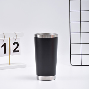 20 oz Powder Coat Tumbler Mugs <b>Coffee</b> Customized Double Wall Insulated Stainless Steel Water <b>Bottle</b> Bulk Blank Coating Tumbler - Product Image 2