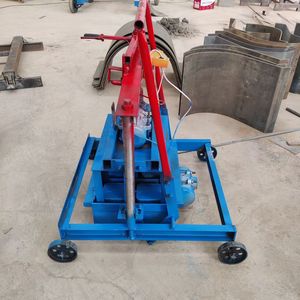 Xách tay 220v di động rỗng lát gạch Maker PLC thành phần cho quy mô nhỏ gạch xi măng dây chuyền sản xuất - Product Image 3