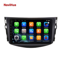 Radio con Pantalla Táctil y GPS para Auto, Unidad Principal Estéreo con Reproductor de DVD Android para Toyota RAV4 2009 2010 2011 2012 2013