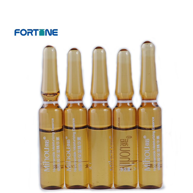 Ampoule d'acide hyaluronique Fortune sérum vitamine C ampoule en verre fermée médicale