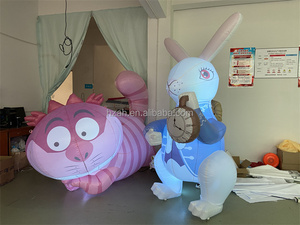 <span class=keywords><strong>Alice</strong></span> In Wonderland Décoration de parc à thème <span class=keywords><strong>Personnage</strong></span> de dessin animé gonflable avec lumière - Product Image 6