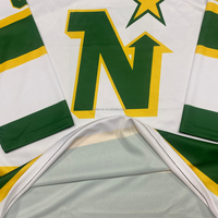 Maillot de hockey sur glace brodé personnalisé, vêtements de hockey sur glace pour hommes, maillots de hockey sur glace vierges