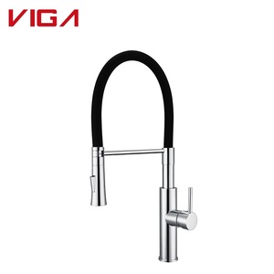 Rubinetto da <span class=keywords><strong>Cucina</strong></span> Monocomando Colorato VIGA di Kaiping, Finitura Bianca con Doccetta Estraibile, Miscelatore da <span class=keywords><strong>Cucina</strong></span> - Product Image 6