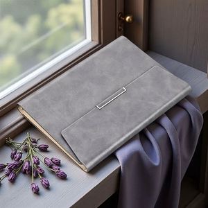 Budget <b>Binder</b> Planner with 6-Ring System PU Leather Cover <b>A5</b>/A6 Notebook Fabric Material for Students and Professionals - Product Image 2