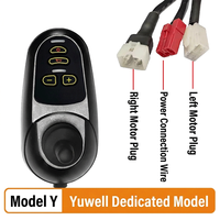 Contrôleur de joystick pour fauteuil roulant électrique à moteur à balais 24V 45A 24V 50A pour fauteuils roulants électriques pour personnes âgées et handicapées