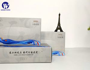 Mouchoirs en boîte OEM Logo personnalisé <span class=keywords><strong>Service</strong></span> de carton Mouchoirs souples pop-up Commande en gros pour les besoins commerciaux de marque privée - Product Image 5